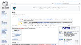 Nexi - Wikipedia