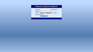 Nexicom Webmail - nexicom.net