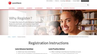 Lexis Advance Quicklaw | University Registration - LexisNexis