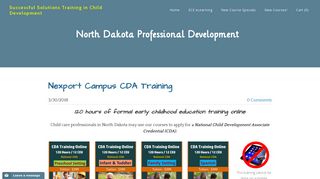 Nexport Campus CDA Training - Successful Solutions Training in ...
