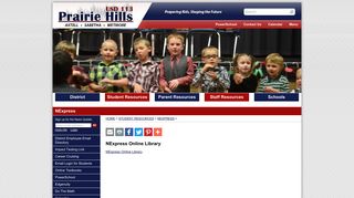 Prairie Hills USD 113 - NExpress Online Library