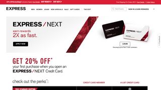 ExpressNext Credit Card