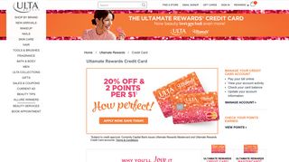 Ulta Credit Card | Ulta Beauty