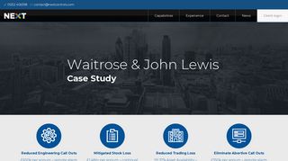 Waitrose & John Lewis | Next Control Systems