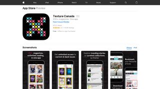 Texture Canada on the App Store - iTunes - Apple