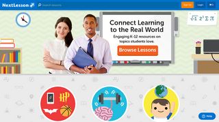 NextLesson | Common Core Lessons, Projects & Worksheets