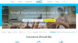 Next Insurance: Best Small Business Insurance Online - Get Free Quote!