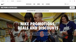 Nike Promo Codes, Coupons, & Deals 2018. Nike.com