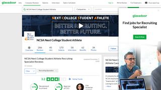 NCSA Next College Student Athlete Recruiting Specialist Reviews ...