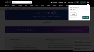 Next Pay | Credit Account for Fashion & Homeware | Next - Next.co.uk