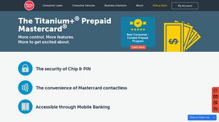 Titanium+ Prepaid Mastercard | Money Mart