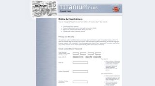 Nextwave Titanium Plus Prepaid Card - Galileo Processing