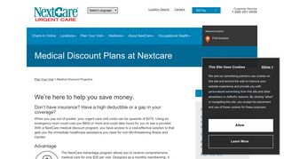 Medical Discount Plan & Value Care Insurance | NextCare
