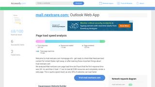 Access mail.nextcare.com. Outlook Web App