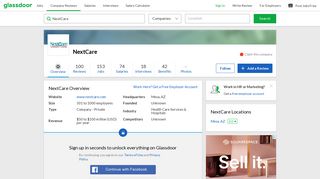 Working at NextCare | Glassdoor