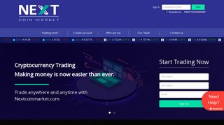 Next Coin Market – Crypto Currency Trading