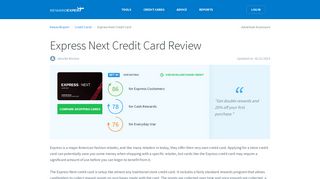 Express Next Credit Card - RewardExpert.com