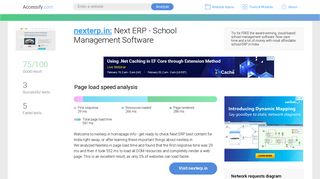 Access nexterp.in. Next ERP - School Management Software