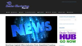 NextGear Capital Offers Industry-First, Expedited ... - Dealer Marketing