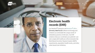 Electronic Health Records, EHR Software Solutions - NextGen ...