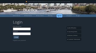 Login - BlueBox Business Systems
