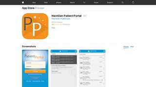 NextGen Patient Portal on the App Store - iTunes - Apple