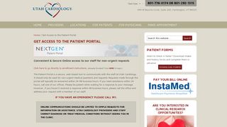 Get Access to the Patient Portal — Utah Cardiology