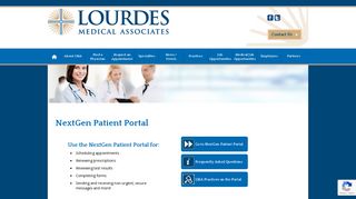 NextGen Patient Portal - Lourdes Medical Associates