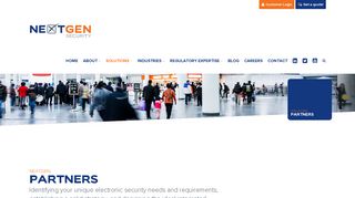 Partners - NextGen Security
