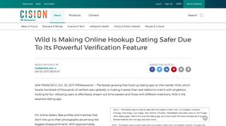 Wild Is Making Online Hookup Dating Safer Due To Its Powerful ...