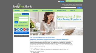 NexTier Bank - New Online Banking