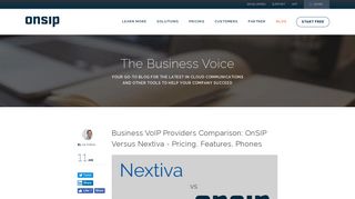 Business VoIP Providers Comparison: OnSIP Versus Nextiva - Pricing ...