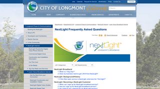 NextLight Frequently Asked Questions | City of Longmont, Colorado