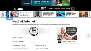 Nextlink Internet - Weatherford, TX - Inc.com