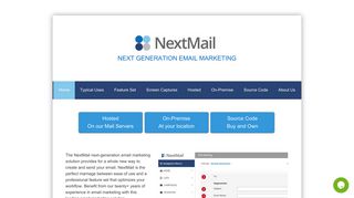 NextMail – Next Generation Email Marketing - Hosted or On-Premise