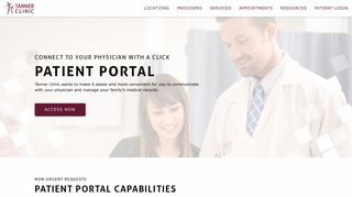 Patient Portal - Tanner Clinic