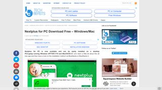 Nextplus for PC Download Free - Windows/Mac - TechBeasts