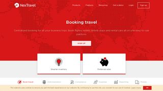 Corporate Travel Booking Management - NexTravel