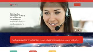 NexRep: Virtual Customer Service Contact Center Located In The US