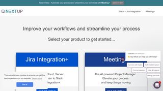 Streamline your workflows // Nextup.ai
