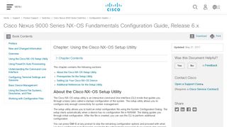 Cisco Nexus 9000 Series NX-OS Fundamentals Configuration Guide ...