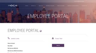 NEXUS - Employee Portal - Nexus Aero