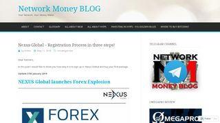 Nexus Global – Registration Process in three steps! | Network Money ...