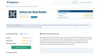 Nexus for Real Estate Reviews and Pricing - 2019 - Capterra