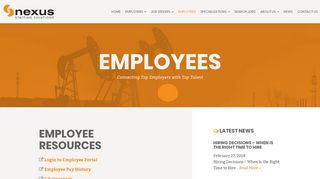 Employees - Nexus Staffing Solutions