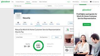 NexusOp Work At Home Customer Service Representative Hourly Pay ...