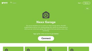 Do more with Nexx Garage - IFTTT