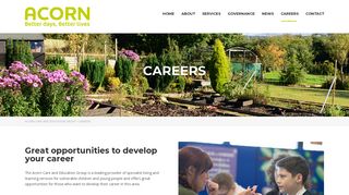 Careers | Acorn Care and Education Group