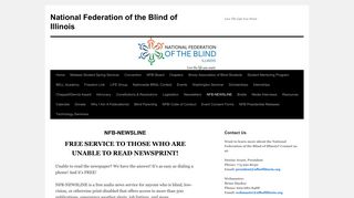 NFB-NEWSLINE® | National Federation of the Blind of Illinois