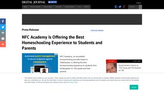 NFC Academy Is Offering the Best Homeschooling Experience to ...